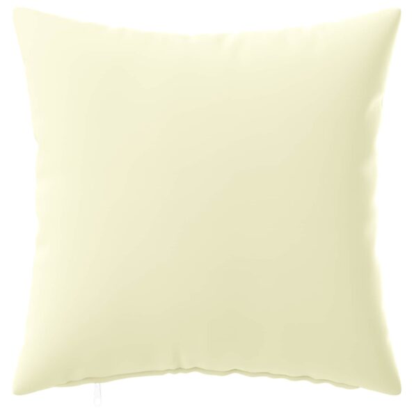 vidaXL Poťah na podložku 12 pcs HEERLEN Krémová 40 x 40 cm Polyester – Obrázok 3