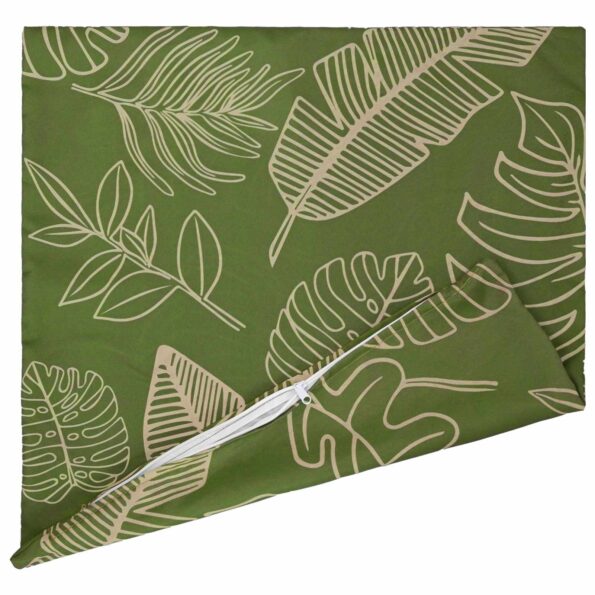 vidaXL Poťah na podložku 2 pcs HEERLEN Design s listami 40 x 40 cm – Obrázok 4