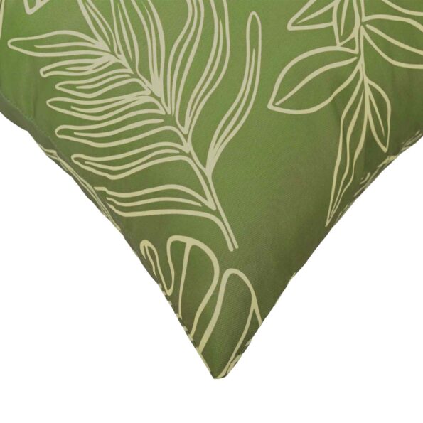 vidaXL Poťah na podložku 2 pcs HEERLEN Design s listami 40 x 40 cm – Obrázok 5