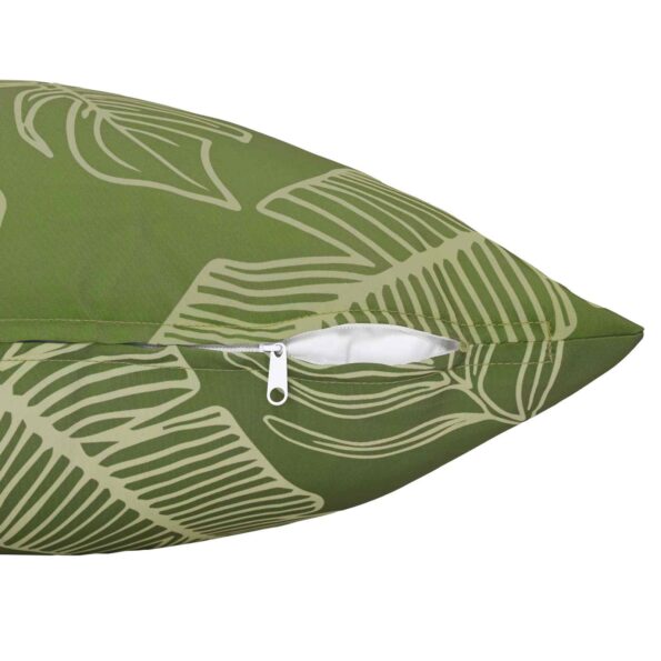vidaXL Poťah na podložku 2 pcs HEERLEN Design s listami 40 x 40 cm – Obrázok 6