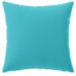 vidaXL Poťah na podložku 12 pcs HEERLEN Tyrkysová 40 x 40 cm Polyester – Obrázok 3