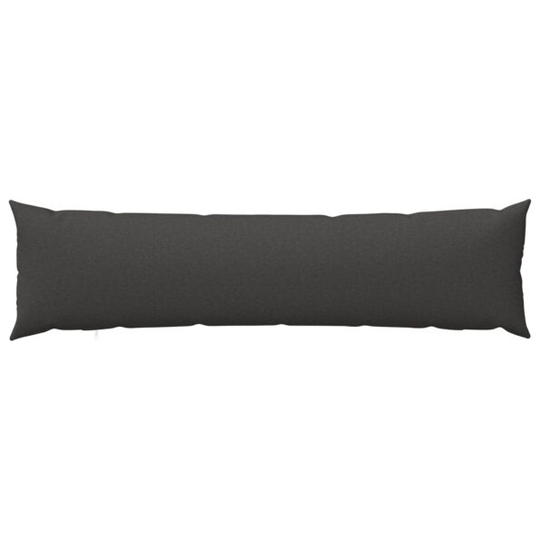 vidaXL Poťah na podložku HEERLEN Tmavosivá 40 x 145 cm Látka – Obrázok 2