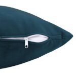 vidaXL Poťah na podložku HEERLEN Modrá 40 x 145 cm Zamat – Obrázok 6