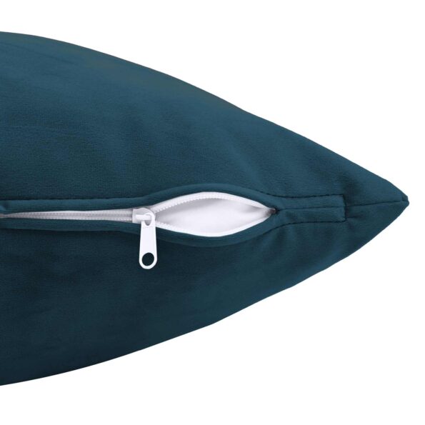 vidaXL Poťah na podložku HEERLEN Modrá 40 x 145 cm Zamat – Obrázok 6