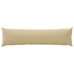 vidaXL Poťah na podložku HEERLEN Béžová 40 x 145 cm Polyester – Obrázok 4