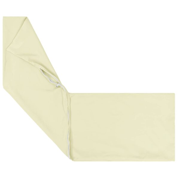 vidaXL Poťah na podložku HEERLEN Krémová 40 x 145 cm Polyester – Obrázok 5
