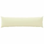 vidaXL Poťah na podložku 2 pcs HEERLEN Krémová 40 x 145 cm Polyester – Obrázok 4