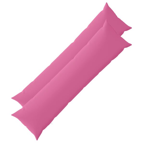 vidaXL Poťah na podložku 2 pcs HEERLEN Ružová 40 x 145 cm Polyester – Obrázok 2