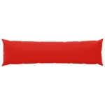vidaXL Poťah na podložku 2 pcs HEERLEN Červená 40 x 145 cm Polyester – Obrázok 4