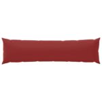vidaXL Poťah na podložku 2 pcs HEERLEN Víno červené 40 x 145 cm – Obrázok 4