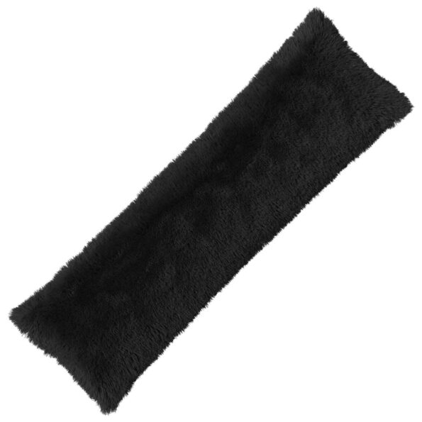 vidaXL Poťah na podložku HEERLEN Čierna 40 x 145 cm PV fleece – Obrázok 2