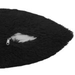 vidaXL Poťah na podložku HEERLEN Čierna 40 x 145 cm PV fleece – Obrázok 6
