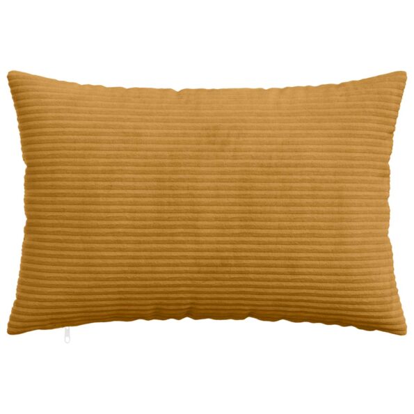 vidaXL Poťah na podložku 6 pcs HEERLEN Žltá 40 x 60 cm manšestr – Obrázok 2
