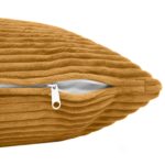 vidaXL Poťah na podložku 6 pcs HEERLEN Žltá 40 x 60 cm manšestr – Obrázok 5