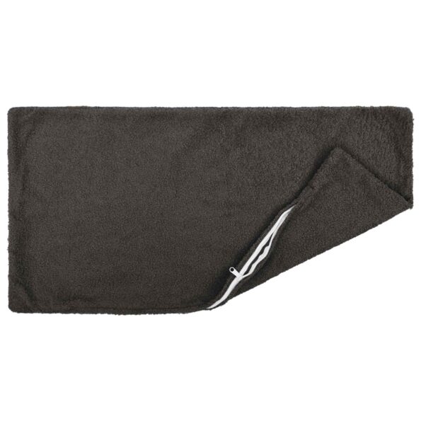 vidaXL Poťah na podložku 2 pcs HEERLEN Tmavosivá 40 x 60 cm Bouclé – Obrázok 3