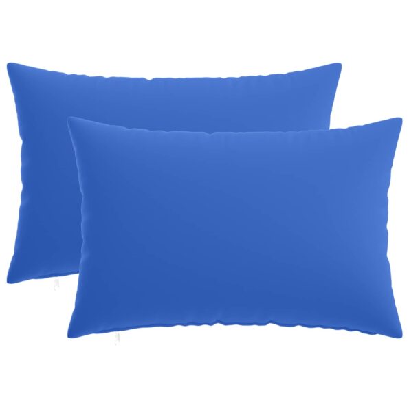 vidaXL Poťah na podložku 2 pcs HEERLEN Královská modrá 40 x 60 cm – Obrázok 2
