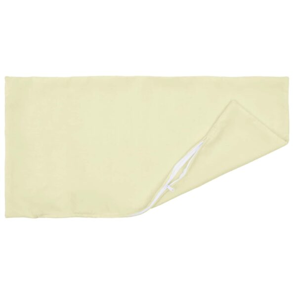 vidaXL Poťah na podložku 6 pcs HEERLEN Krémová 40 x 60 cm Polyester – Obrázok 4