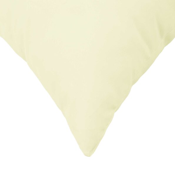 vidaXL Poťah na podložku 6 pcs HEERLEN Krémová 40 x 60 cm Polyester – Obrázok 5