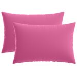 vidaXL Poťah na podložku 2 pcs HEERLEN Ružová 40 x 60 cm Polyester – Obrázok 2