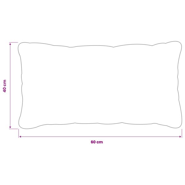 vidaXL Poťah na podložku 2 pcs HEERLEN Zelená 40 x 60 cm PV fleece – Obrázok 10
