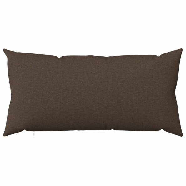 vidaXL Poťah na podložku 2 ks HEERLEN Sivohnedá 40 x 70 cm Látka – Obrázok 2