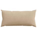 vidaXL Poťah na podložku 2 pcs HEERLEN Sivohnedá 40 x 70 cm manšestr – Obrázok 2