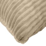 vidaXL Poťah na podložku 2 pcs HEERLEN Sivohnedá 40 x 70 cm manšestr – Obrázok 4