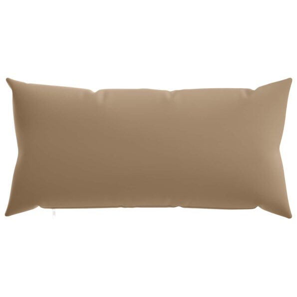 vidaXL Poťah na podložku 6 ks HEERLEN Sivohnedá 40 x 70 cm Polyester – Obrázok 3