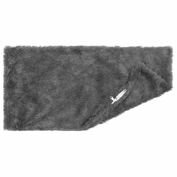 vidaXL Poťah na podložku 2 pcs HEERLEN Svetlosivá 40 x 70 cm PV fleece – Obrázok 4