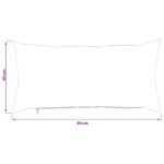 vidaXL Poťah na podložku 2 pcs HEERLEN Tmavosivá 40 x 80 cm Bouclé – Obrázok 9