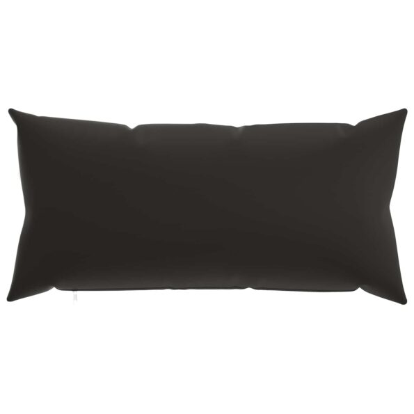vidaXL Poťah na podložku 6 pcs HEERLEN Čierna 40 x 80 cm Polyester – Obrázok 3