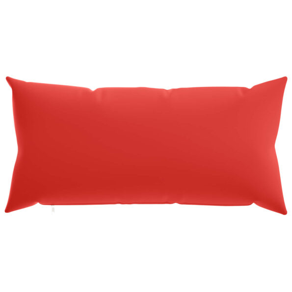 vidaXL Poťah na podložku 12 pcs HEERLEN Červená 40 x 80 cm Polyester – Obrázok 3