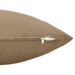 vidaXL Poťah na podložku 12 ks HEERLEN Sivohnedá 40 x 80 cm Polyester – Obrázok 6
