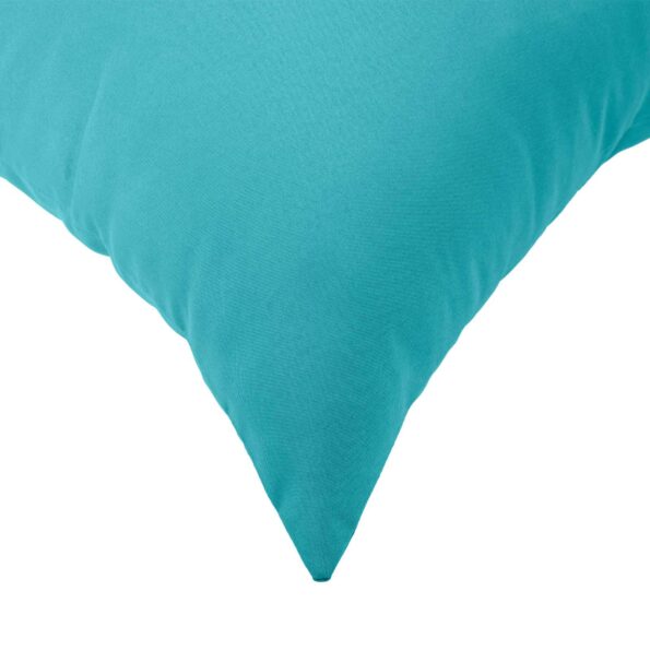 vidaXL Poťah na podložku 6 pcs HEERLEN Tyrkysová 40 x 80 cm Polyester – Obrázok 5
