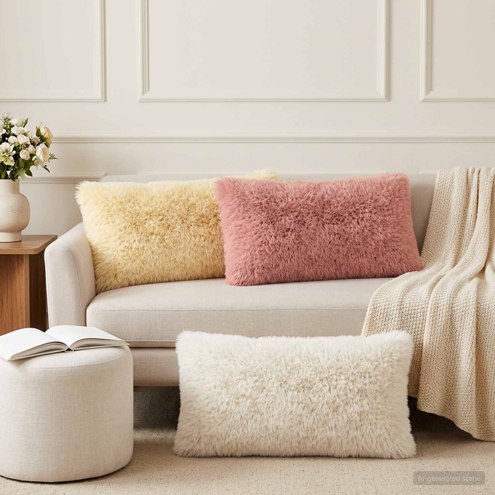 910125_1.jpg vidaXL Poťah na podložku 12 pcs HEERLEN Ružová 40 x 80 cm PV fleece – Obrázok 1
