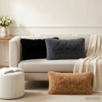 vidaXL Poťah na podložku 12 pcs HEERLEN Sivohnedá 40 x 80 cm PV fleece