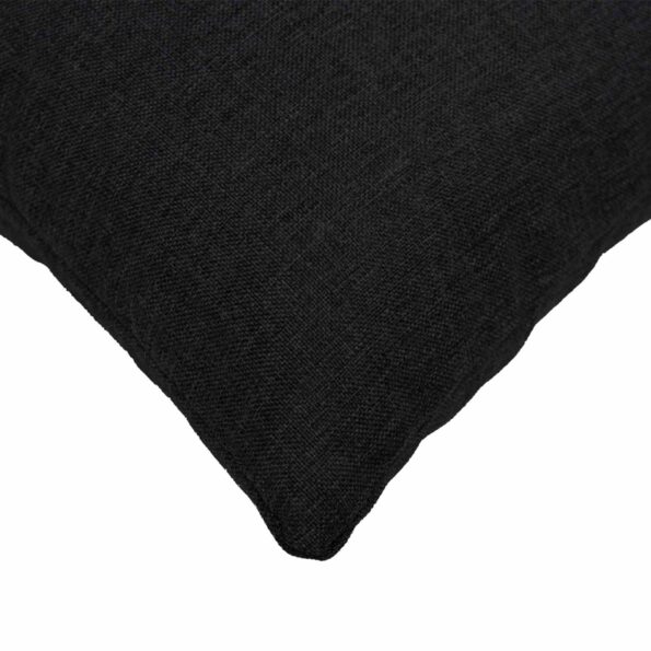 vidaXL Poťah na podložku 2 ks HEERLEN Čierna 45 x 45 cm Látka – Obrázok 5