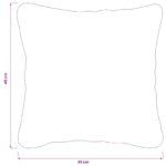 vidaXL Poťah na podložku 2 pcs HEERLEN Tmavozelená 45 x 45 cm Zamat – Obrázok 10