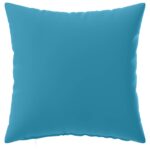 vidaXL Poťah na podložku 12 pcs HEERLEN Svetlomodrá 45 x 45 cm – Obrázok 3