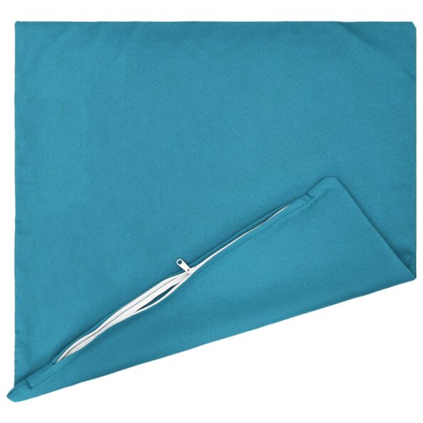 vidaXL Poťah na podložku 12 pcs HEERLEN Svetlomodrá 45 x 45 cm – Obrázok 4
