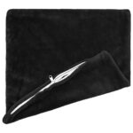 vidaXL Poťah na podložku 2 pcs HEERLEN Čierna 45 x 45 cm Flanel – Obrázok 3