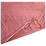vidaXL Poťah na podložku 12 pcs HEERLEN Ružová 50 x 50 cm Zamat – Obrázok 4