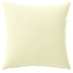 vidaXL Poťah na podložku 12 pcs HEERLEN Krémová 50 x 50 cm Polyester – Obrázok 3