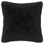vidaXL Poťah na podložku 6 pcs HEERLEN Čierna 50 x 50 cm PV fleece – Obrázok 3