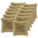 vidaXL Poťah na podložku 12 pcs HEERLEN Svetlo zelená 50 x 50 cm – Obrázok 2