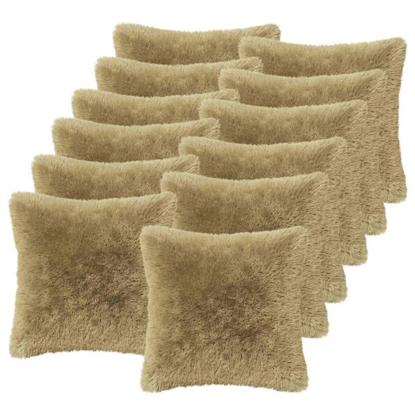vidaXL Poťah na podložku 12 pcs HEERLEN Svetlo zelená 50 x 50 cm – Obrázok 2