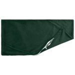 vidaXL Poťah na podložku 6 pcs HEERLEN Tmavozelená 50 x 70 cm Zamat – Obrázok 4