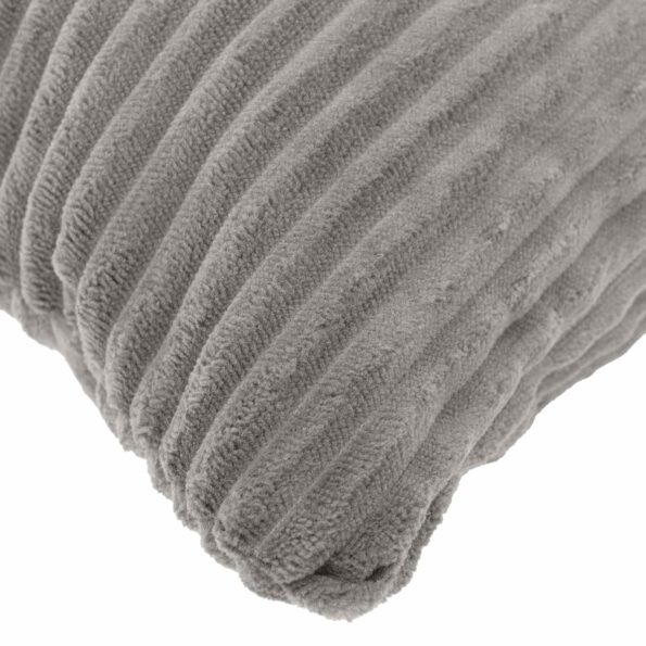 vidaXL Poťah na podložku 2 pcs HEERLEN Svetlosivá 50 x 70 cm manšestr – Obrázok 4