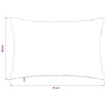 vidaXL Poťah na podložku 2 pcs HEERLEN Svetlosivá 50 x 70 cm manšestr – Obrázok 9