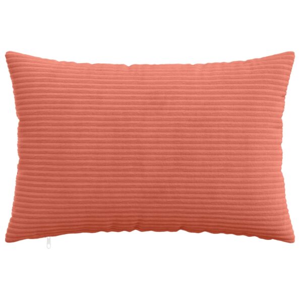 vidaXL Poťah na podložku 6 pcs HEERLEN Červenooranžová 50 x 70 cm – Obrázok 2